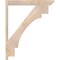 Ekena Millwork Merced Slat Smooth Outlooker, Douglas Fir, 5 1/2"W x 36"D x 44"H OUT06X36X44MRC06SDF - alternate 4